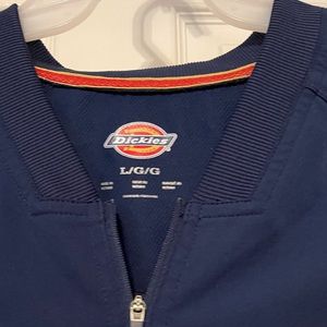 Dickies Medical Scrub Jacket Navy Blue